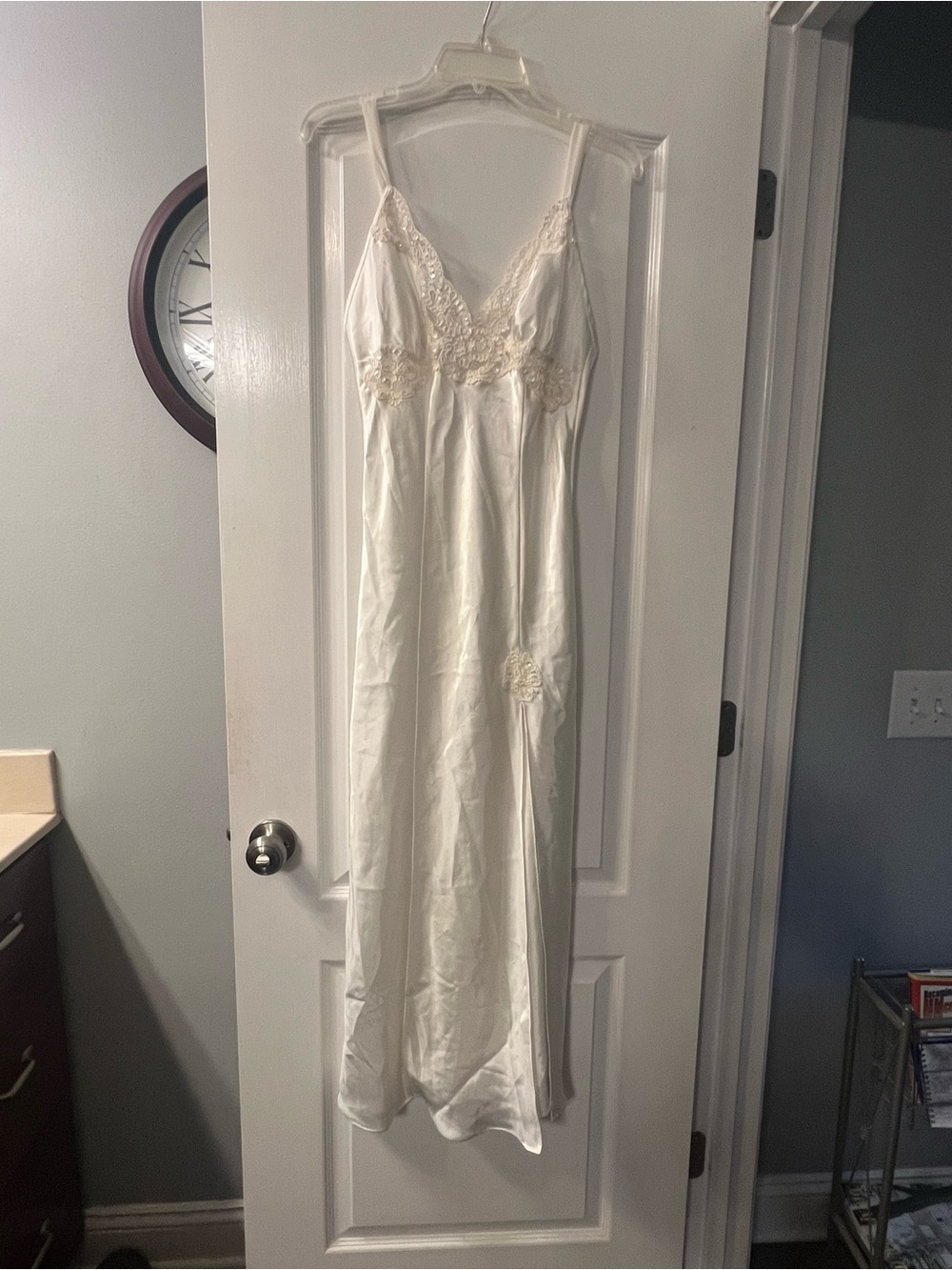 Victoria’s Secret lace and beaded long gown size S